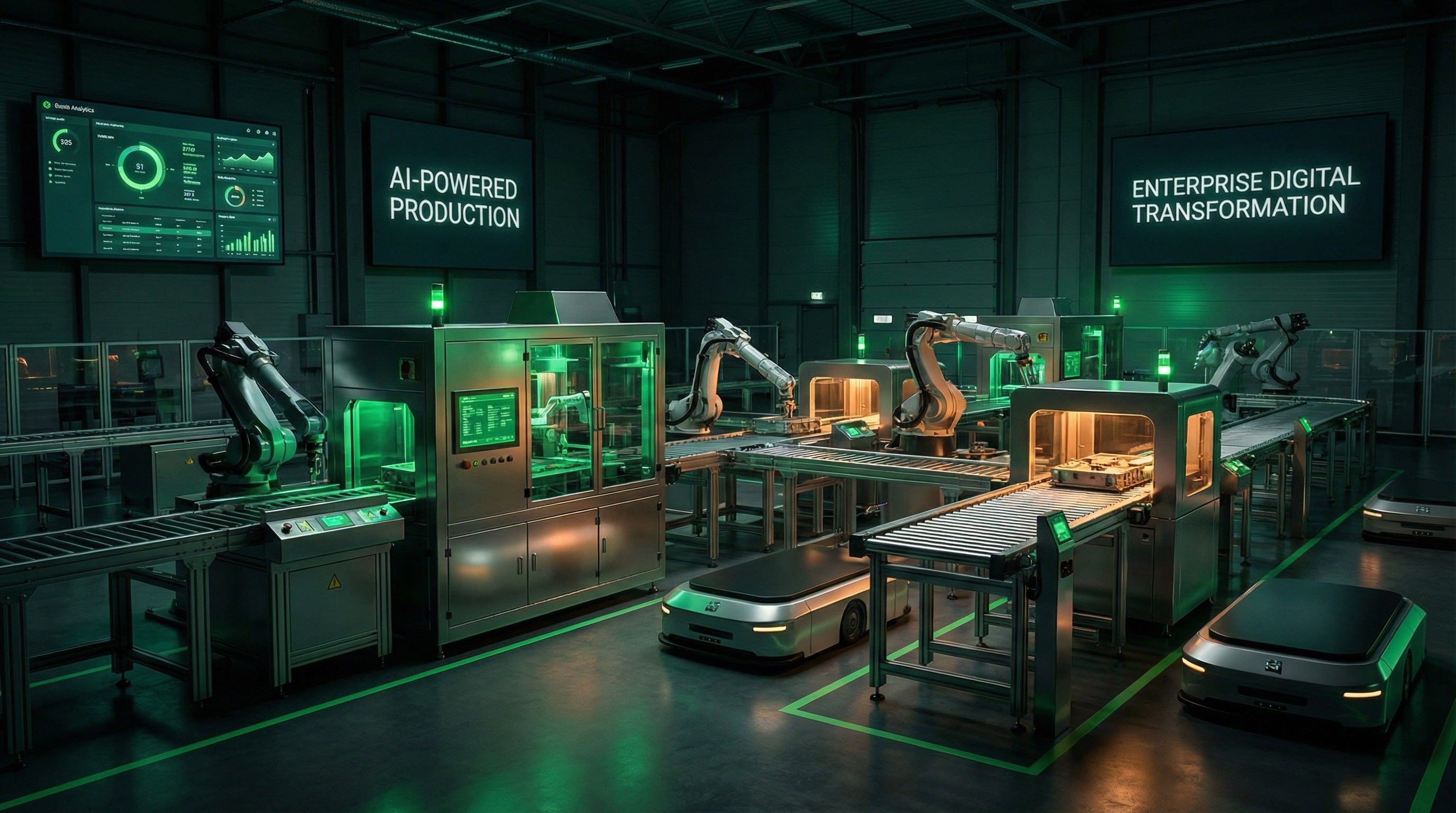 智慧工廠與企業系統場景